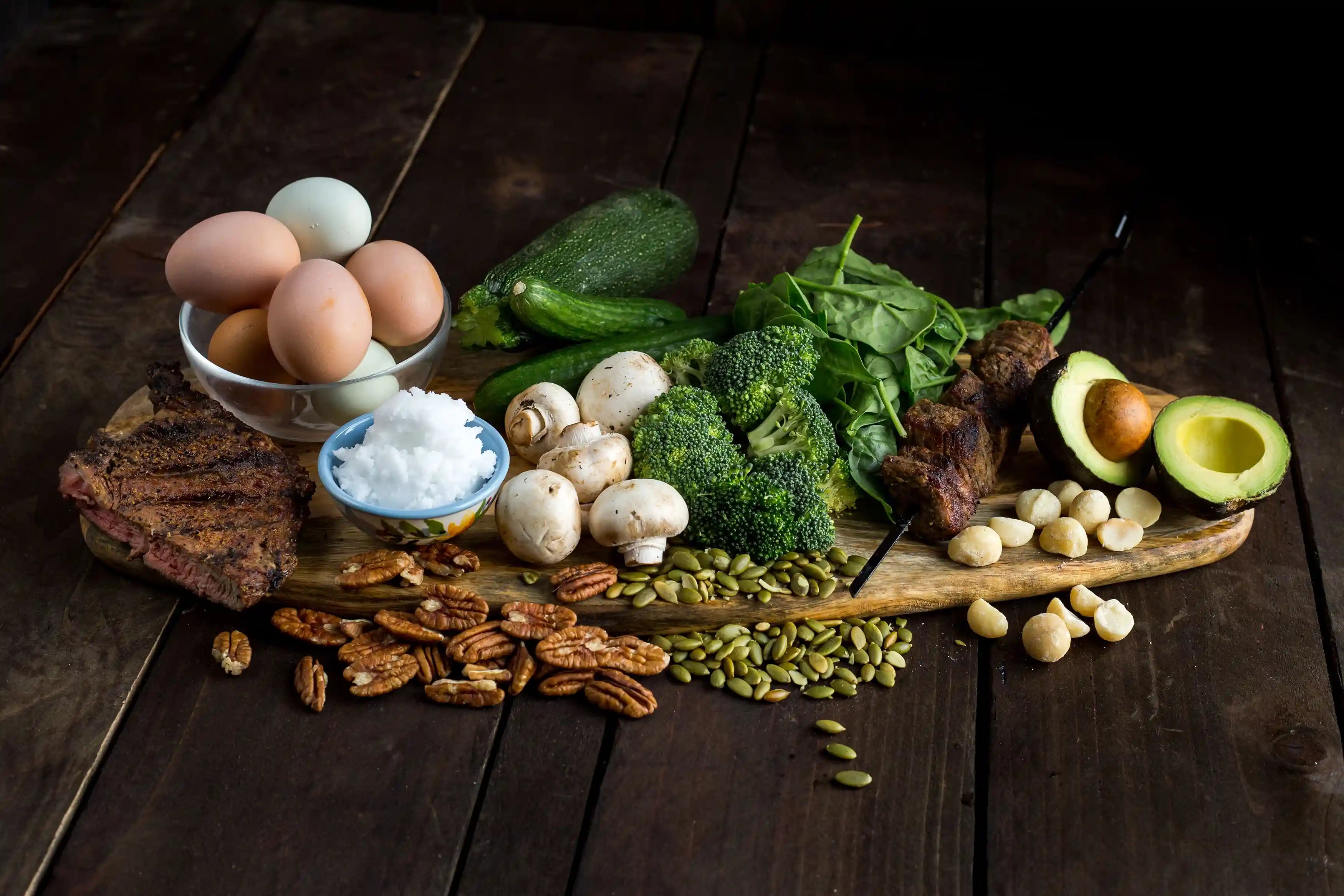 spread of foods that are rich in zinc